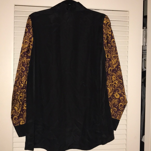 Crooks & Castles Ladies Black/Multi Shirt - Picture 4 of 4